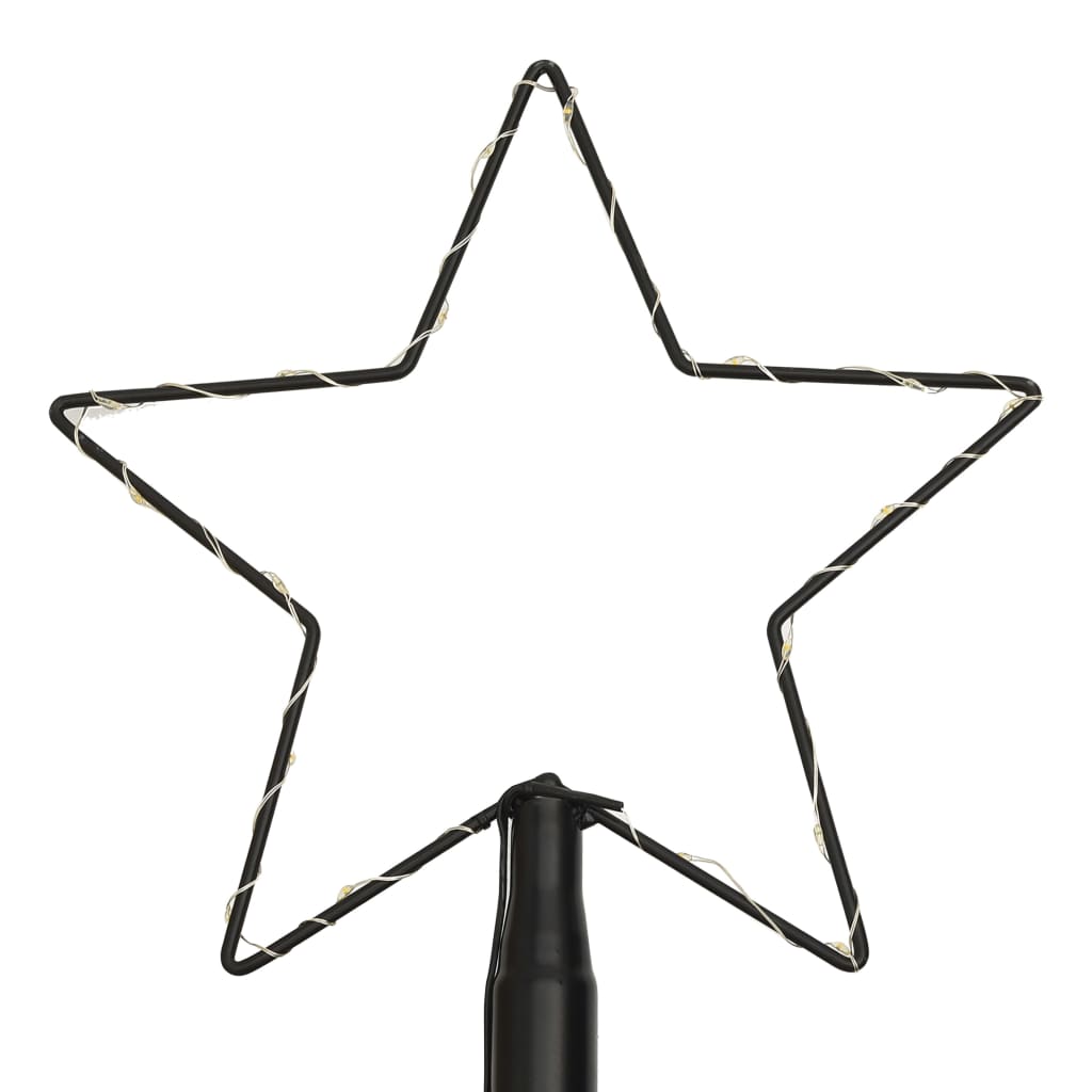 vidaXL LED Kalėdų eglutė Vidinė Lauko 1300 LED Šalta Balta 8 m