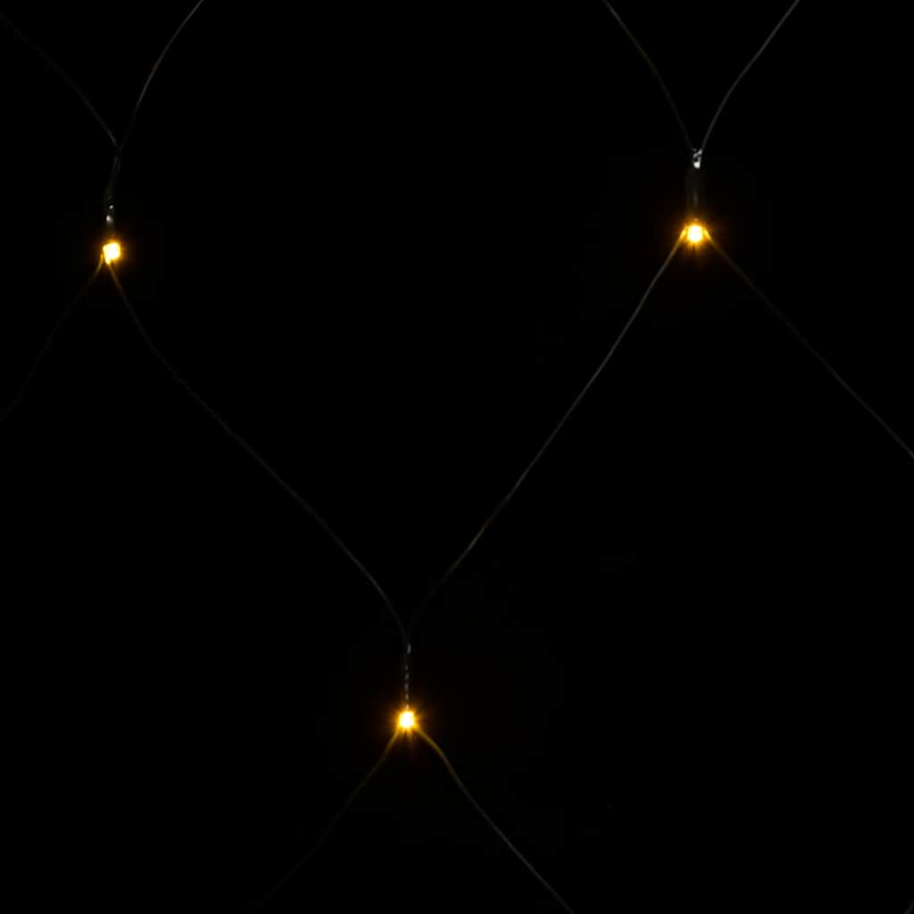 Kalėdinių lempučių tinklas, 3x3m, 306 šiltos baltos LED