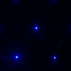 Kalėdinių lempučių tinklas, 3x3m, 306 mėlynos LED