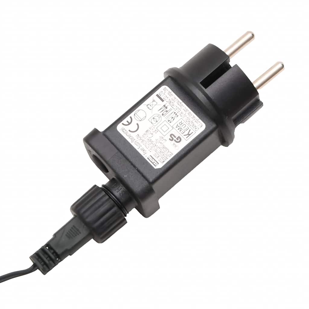 vidaXL Kalėdinių lempučių tinklas, 3x3m, 306 mėlynos LED