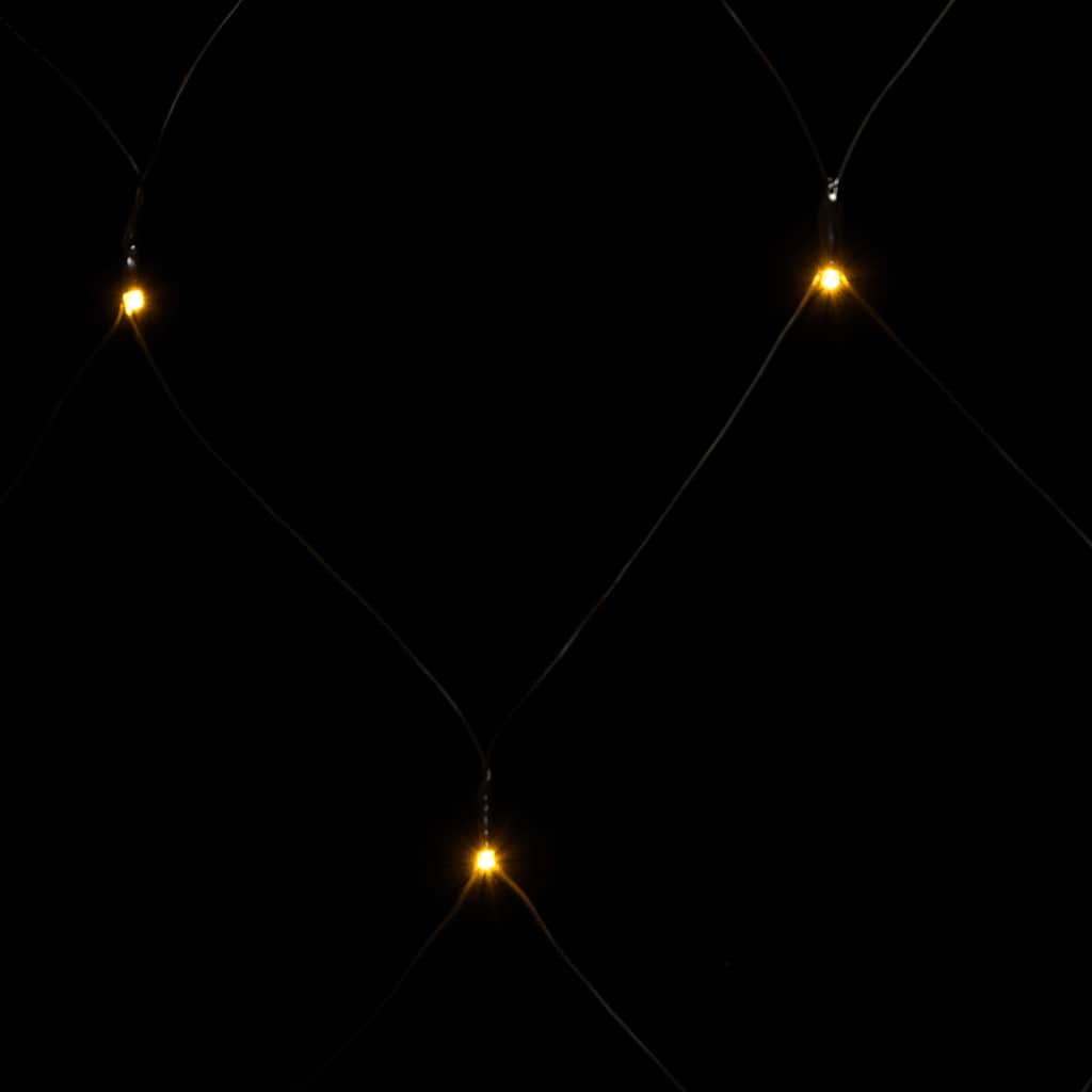 vidaXL Kalėdinių lempučių tinklas, 4x4m, 544 šiltos baltos LED