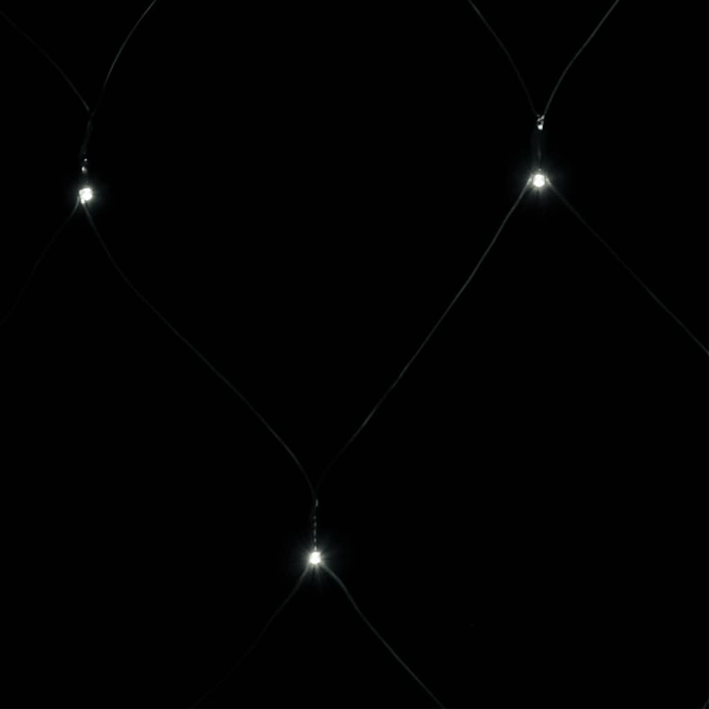 Kalėdinių lempučių tinklas, 4x4m, 544 šaltos baltos LED