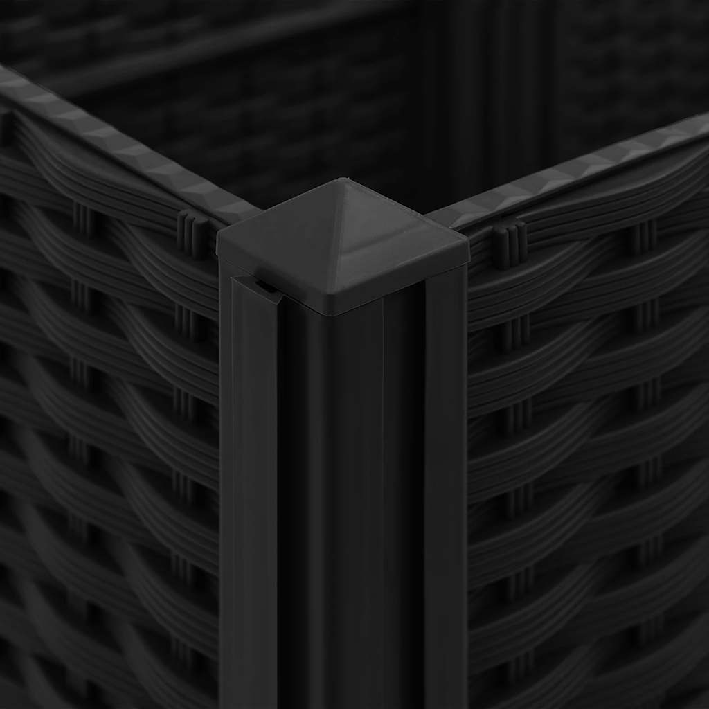 Aukštas lovelis, 120x40x38cm, polipropilenas