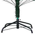 Dirbtinė Kalėdų eglutė su žaisliukais, žalia, 150cm, PVC
