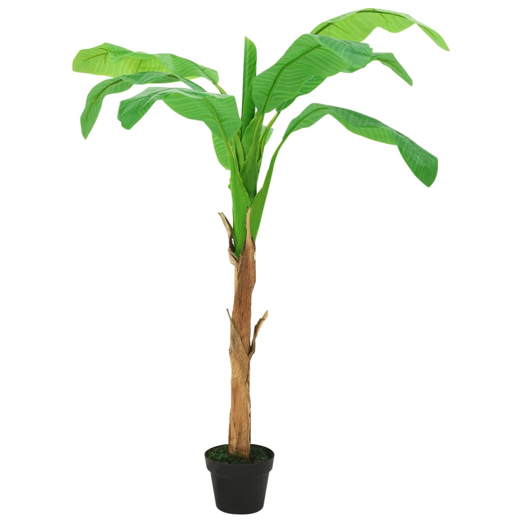 Dirbtinis bananmedis su vazonu, 40cm, žalias