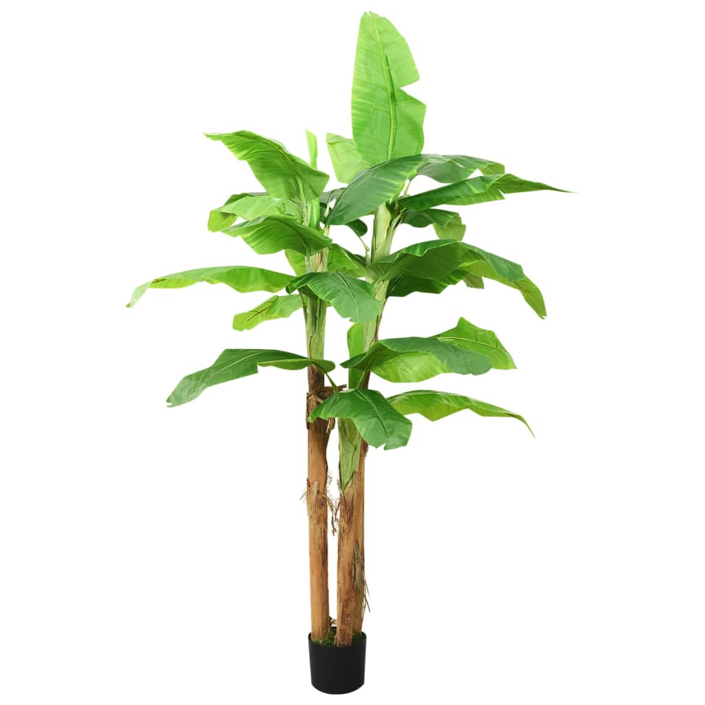 Dirbtinis bananmedis su vazonu, 40cm, žalias
