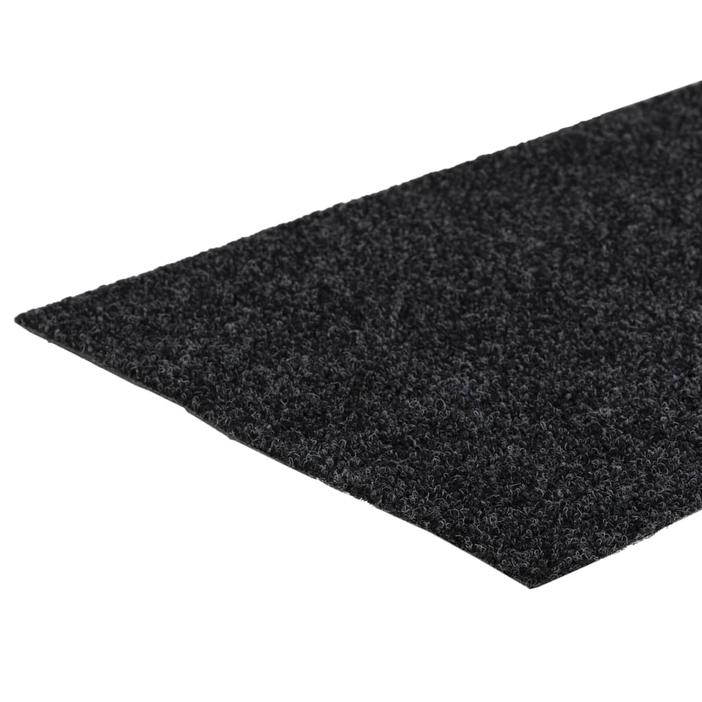 Laiptų kilimėliai, lipnūs, 15 vnt., pilki, stačiakampiai, 60x25 cm
