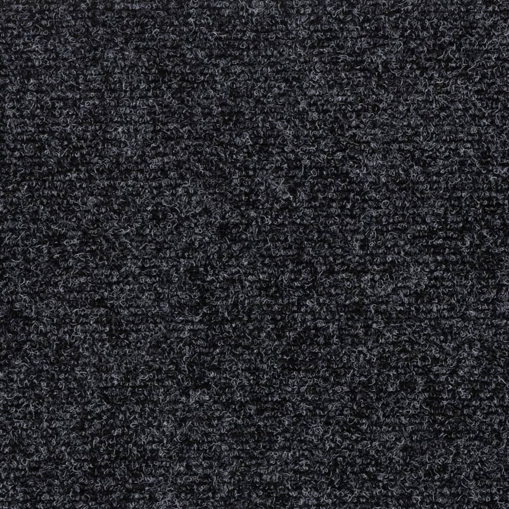 Laiptų kilimėliai, lipnūs, 15 vnt., pilki, stačiakampiai, 60x25 cm