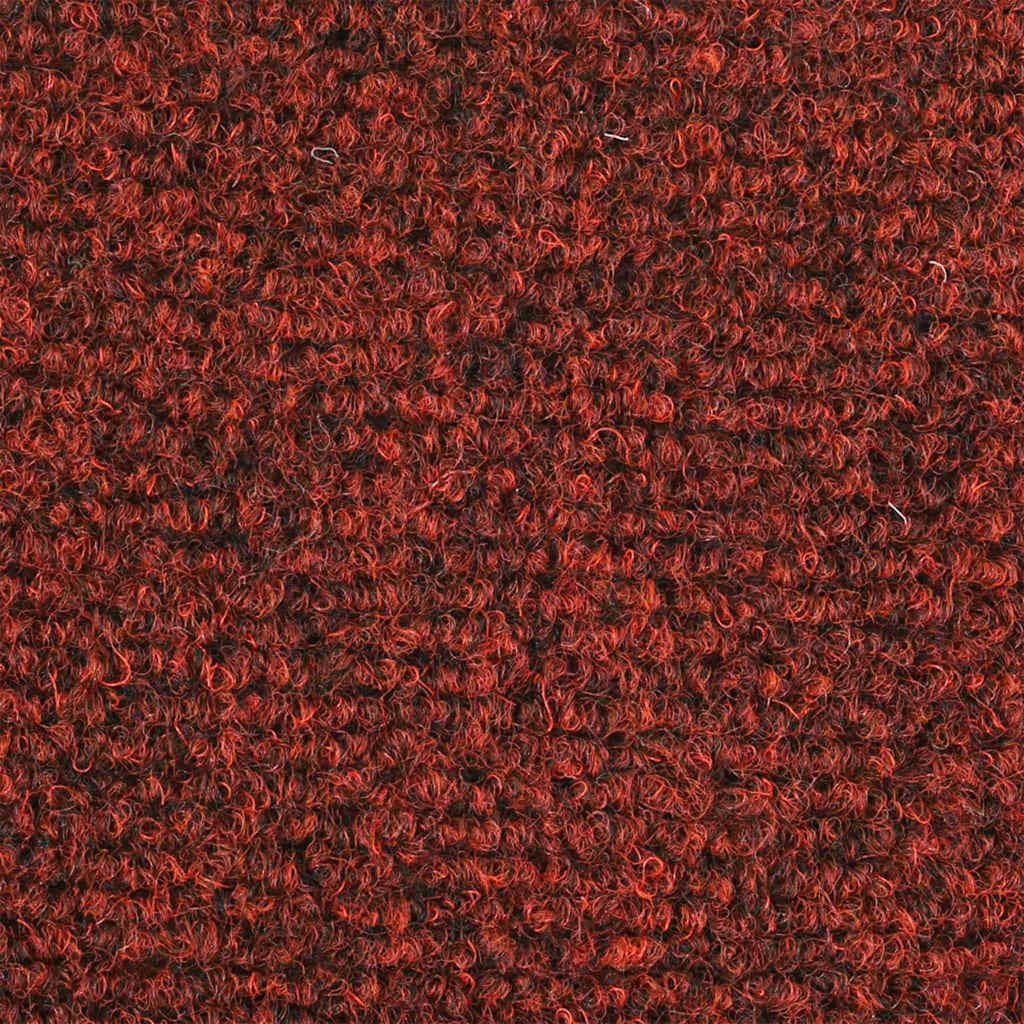 Laiptų kilimėliai, lipnūs, 15 vnt., 76x20 cm, bordo raudoni, stačiakampiai
