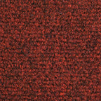 Laiptų kilimėliai, lipnūs, 15 vnt., 76x20 cm, bordo raudoni, stačiakampiai