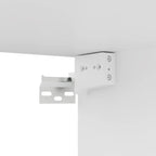 Televizoriaus spintelės, 4vnt., baltos, 80x30x30cm, mediena