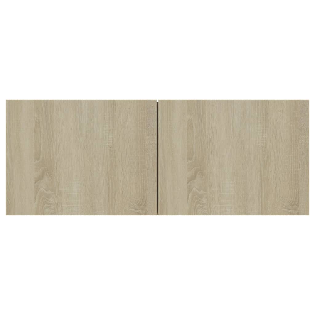Televizoriaus spintelės, 4vnt., ąžuolo, 80x30x30cm, mediena