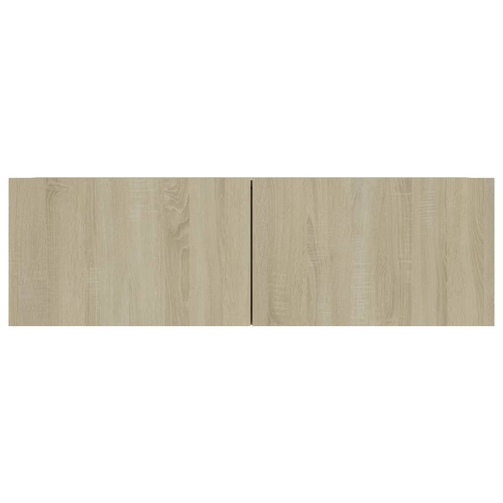 Televizoriaus spintelės, 4vnt., ąžuolo, 100x30x30cm, mediena