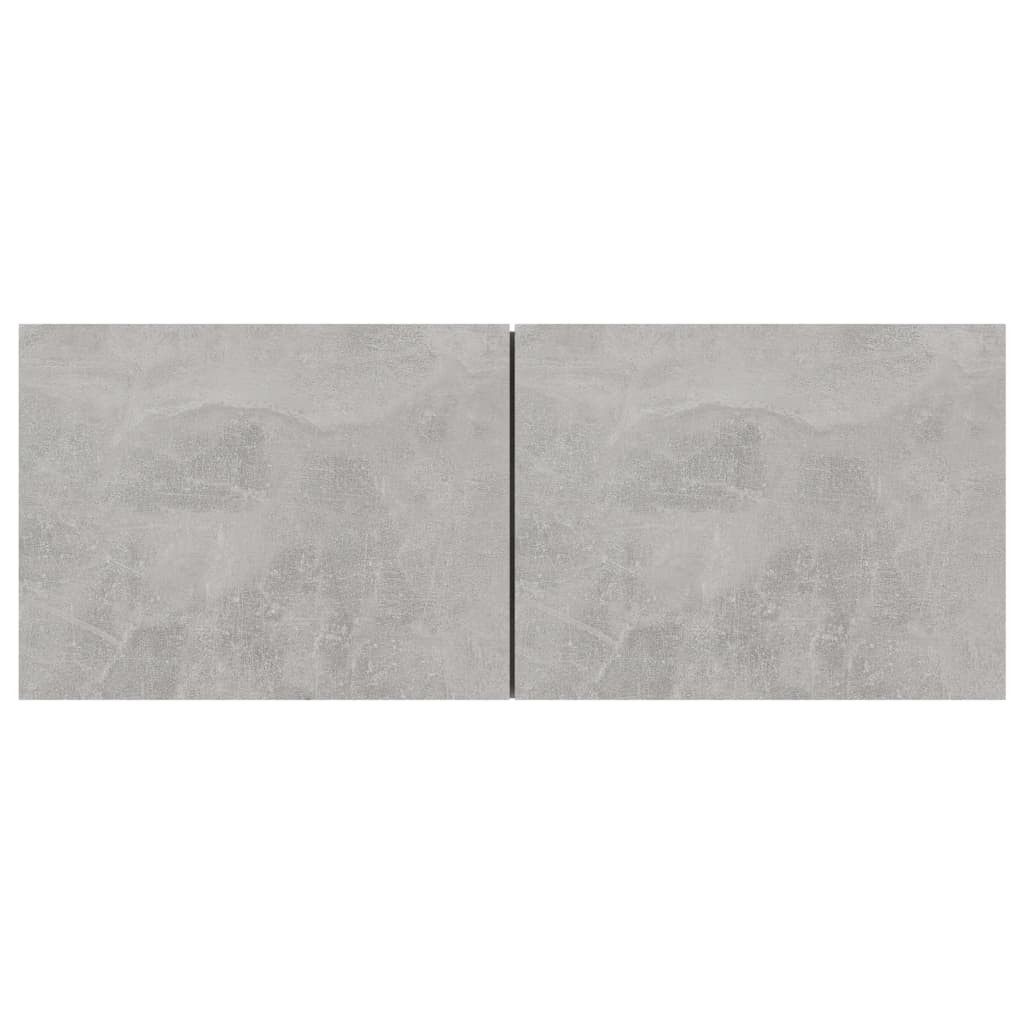 Televizoriaus spintelės, 4vnt., betono, 80x30x30cm, mediena