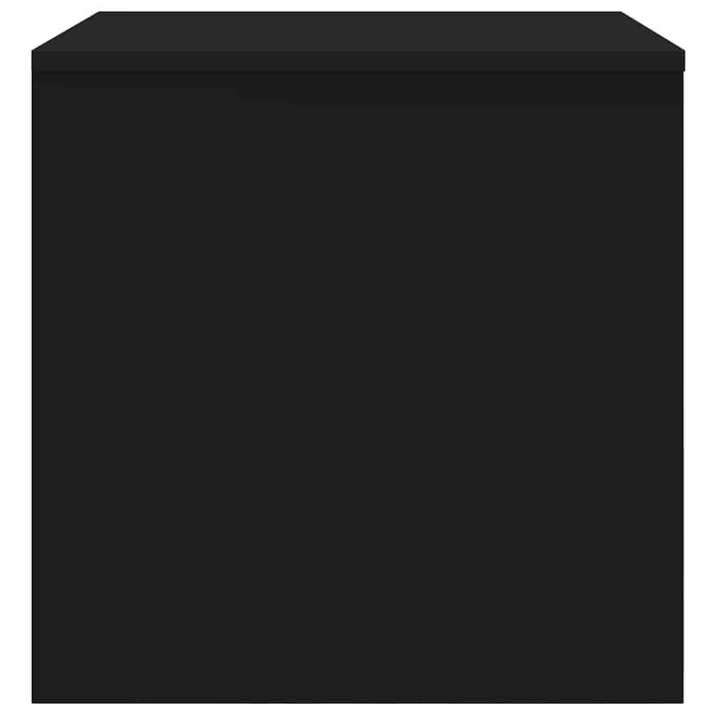 Sustumiami staliukai, 3vnt., juodos spalvos, apdirbta mediena