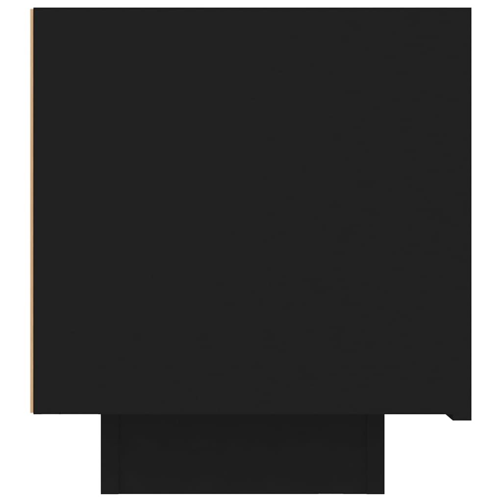 Naktinė spintelė, juodos spalvos, 100x35x40cm, MDP
