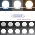Veidrodinė spintelė su LED apšvietimu, balta, 90x31,5x62cm