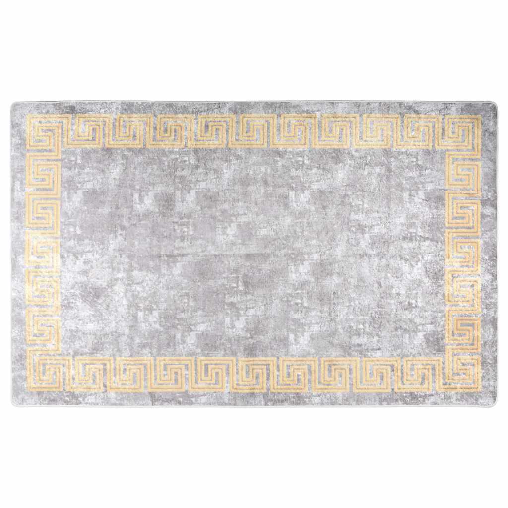 Kilimas, pilkos spalvos, 160x230cm, neslystantis, skalbiamas