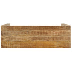 Konsolinis staliukas, 110x35x76cm, neapdorota mango mediena