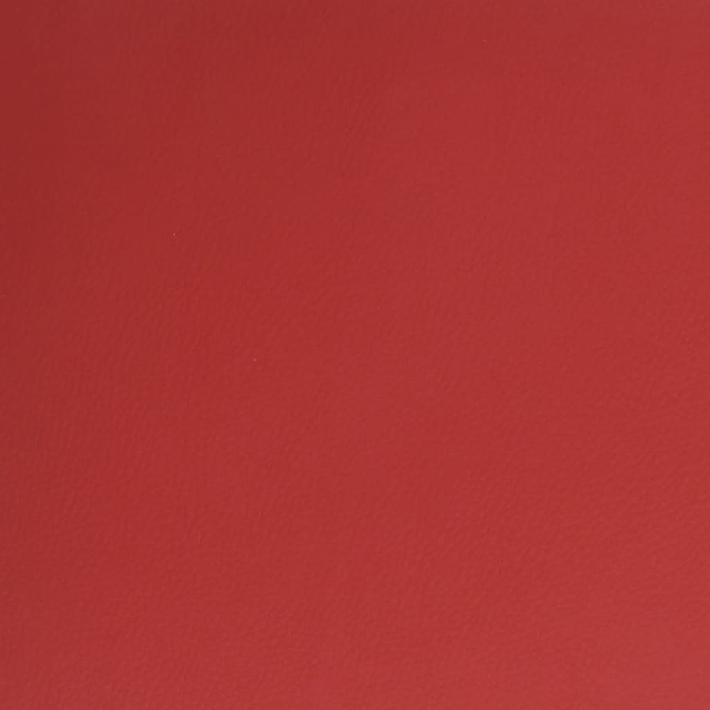 Biuro kėdė, raudonojo vyno spalvos, dirbtinė oda (323689)