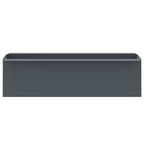 Gėlių loveliai Euro paletėms, 12vnt., pilki, 36x13,5x9,5cm, PP