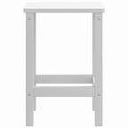 Sodo Adirondack staliukas, baltos spalvos, 38x38x46cm, HDPE