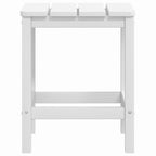Sodo Adirondack staliukas, baltos spalvos, 38x38x46cm, HDPE