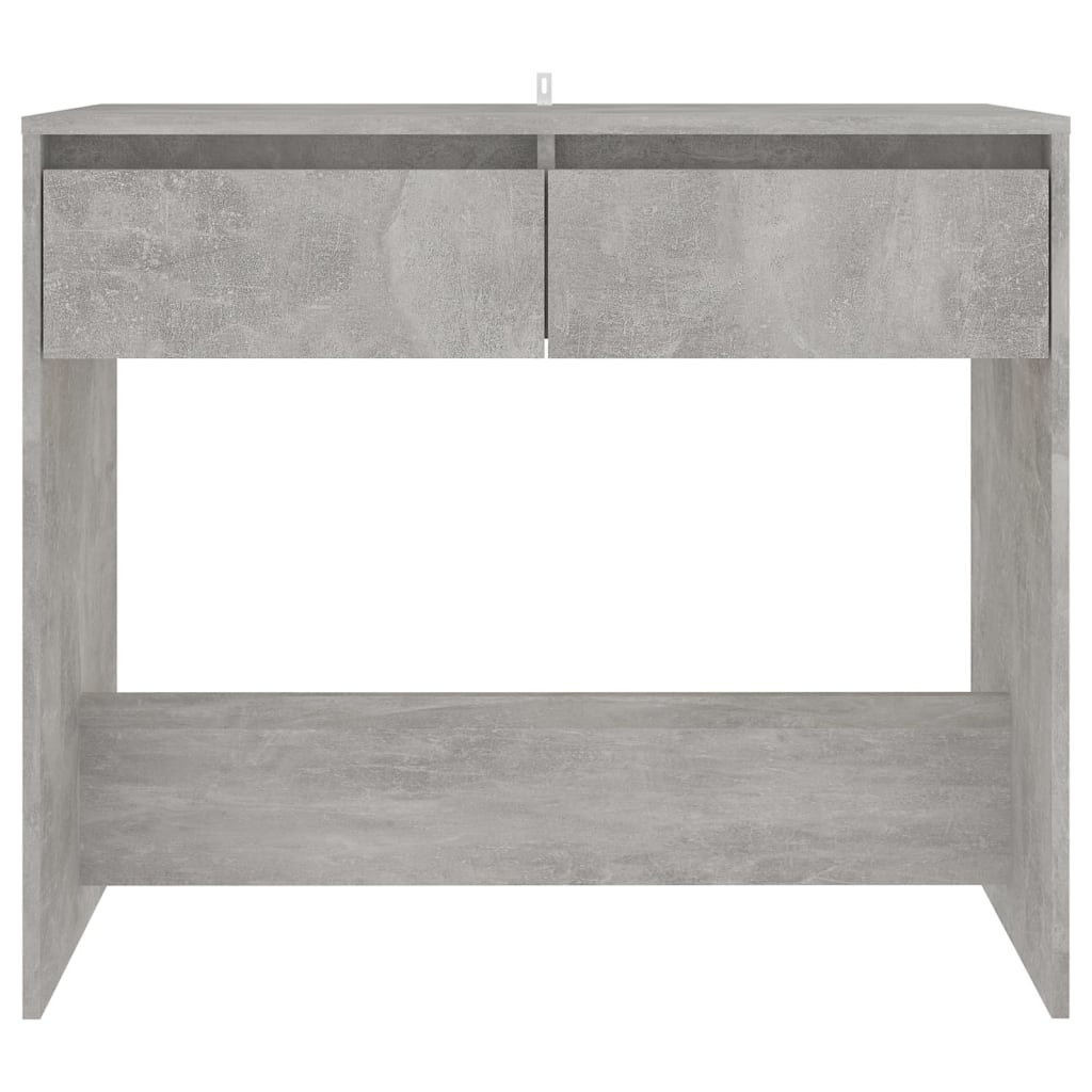 Konsolinis staliukas, betono, 89x41x76,5cm, apdirbta mediena