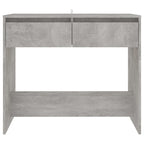 Konsolinis staliukas, betono, 89x41x76,5cm, apdirbta mediena