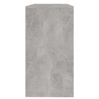 Konsolinis staliukas, betono, 89x41x76,5cm, apdirbta mediena