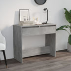 Konsolinis staliukas, betono, 89x41x76,5cm, apdirbta mediena