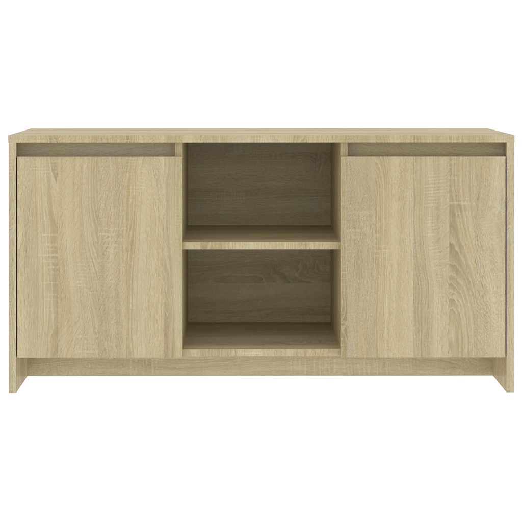 Televizoriaus spintelė, ąžuolo, 102x37,5x52,5cm, mediena