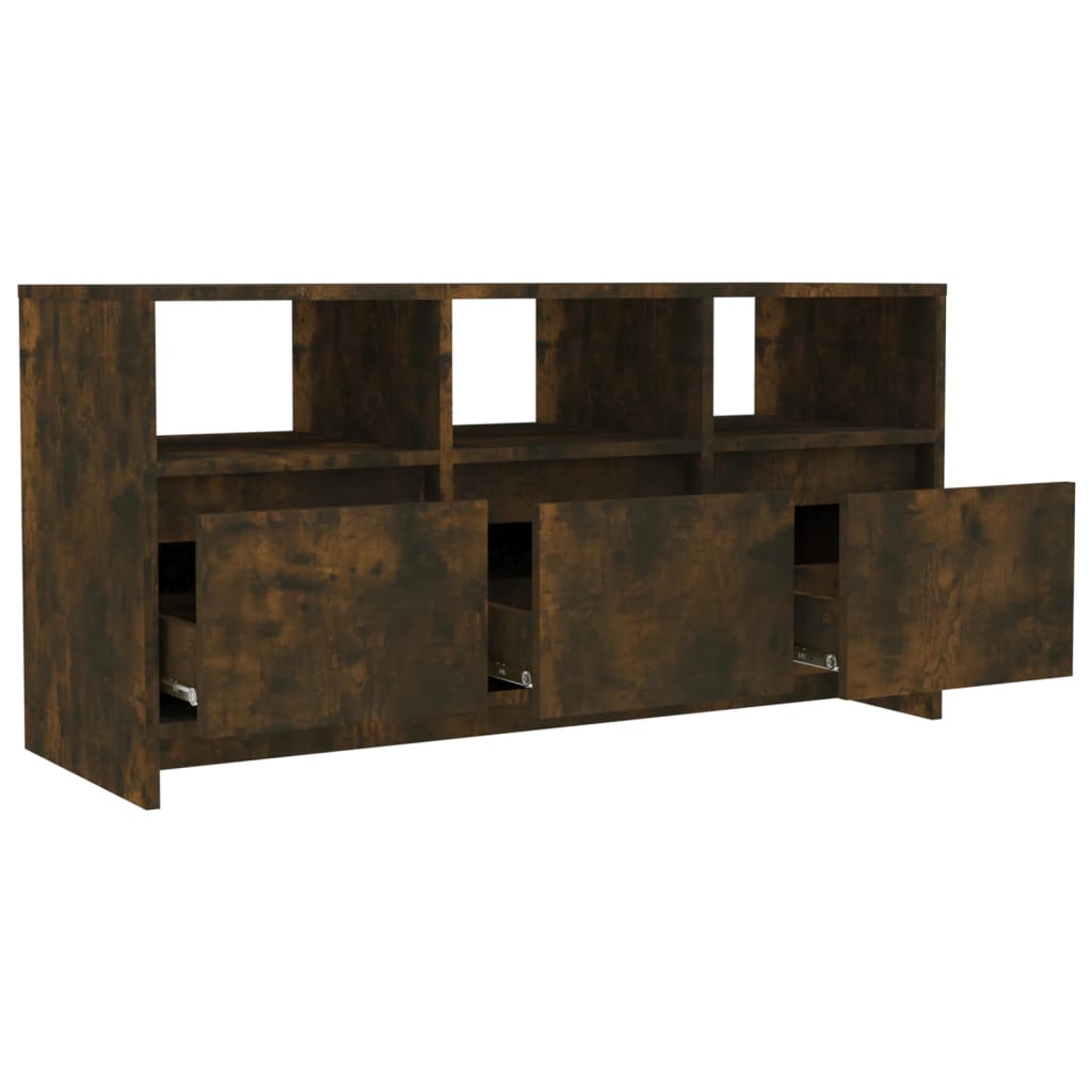 Televizoriaus spintelė, dūminė, 102x37,5x52,5cm, mediena