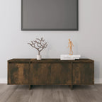 Televizoriaus spintelė, dūminio ąžuolo, 120x30x40,5cm, mediena
