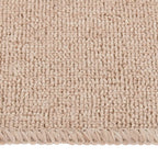 Neslystantys laiptų kilimėliai, 15vnt., smėlio, 60x25cm