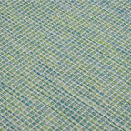 Lauko kilimėlis, turkio spalvos, 160x230cm, plokščio pynimo