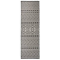 Lauko kilimėlis, juodos spalvos, 80x250cm, plokščio pynimo