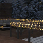 LED juosta su 480 šiltos baltos spalvos LED, 20m, PVC