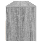 Televizoriaus spintelė su LED, pilka ąžuolo, 120x35x40cm
