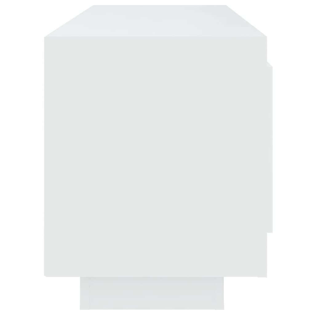 Televizoriaus spintelė, baltos spalvos, 102x35x45cm, mediena