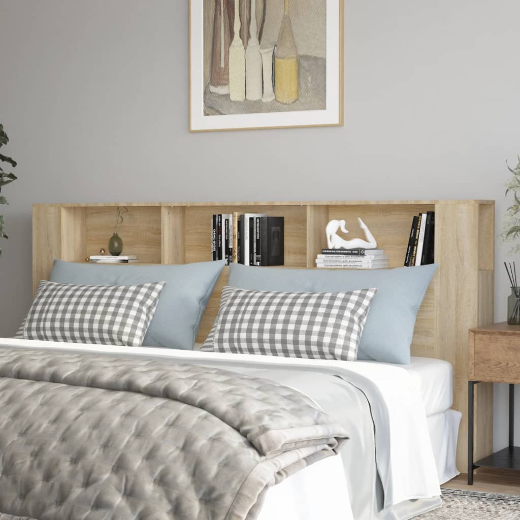 Galvūgalis-spintelė, sonoma ąžuolo spalvos, 220x18,5x104,5cm