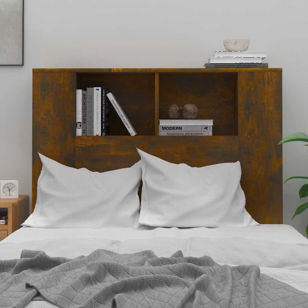 Galvūgalis-spintelė, dūminio ąžuolo spalvos, 100x18,5x102,5cm