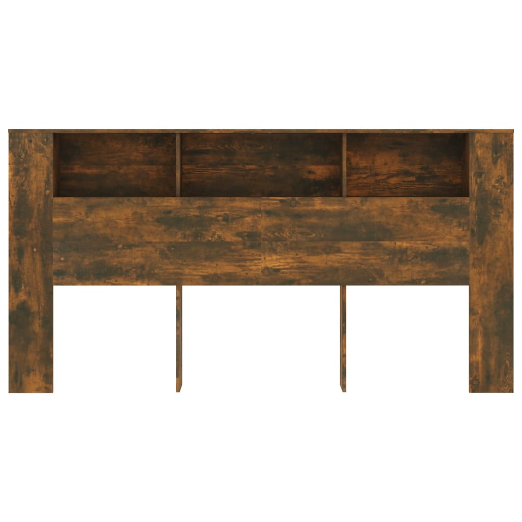 Galvūgalis-spintelė, dūminio ąžuolo spalvos, 200x18,5x104,5cm