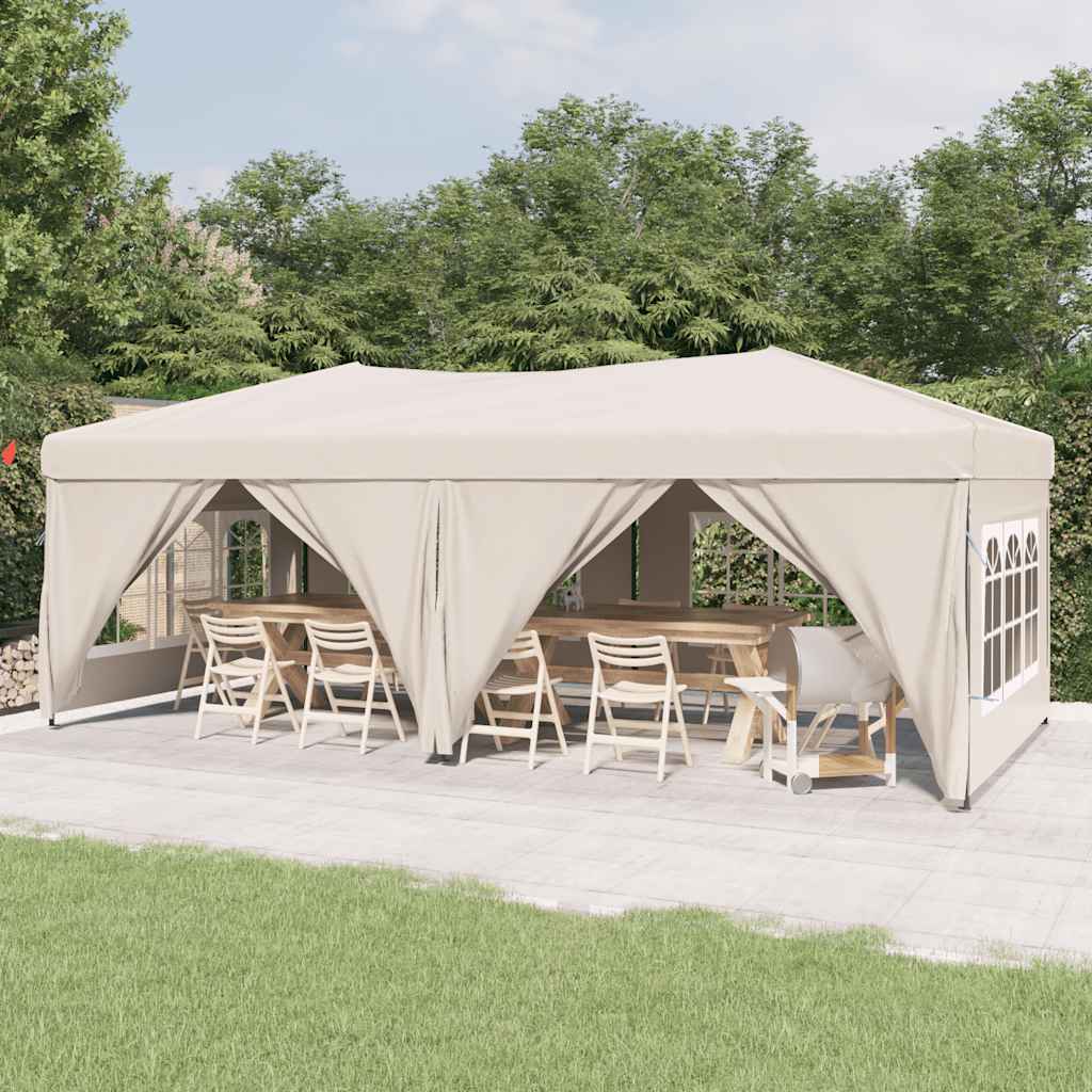Pavėsinė su užuolaidomis, antracito spalvos, 4x3m
