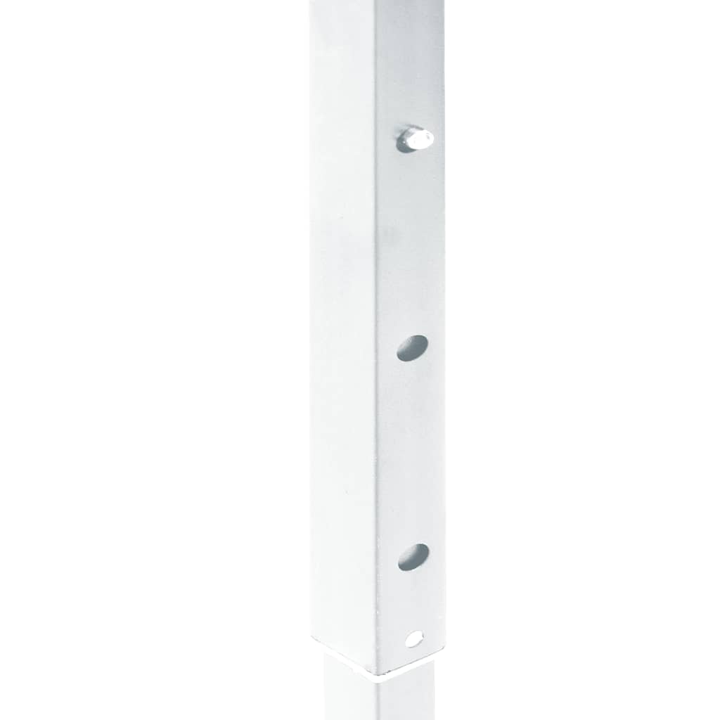 Pavėsinė su užuolaidomis ir lemputėmis LED, antracito, 3x3 m