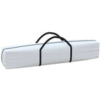 Pavėsinė su užuolaidomis ir lemputėmis LED, antracito, 3x3 m