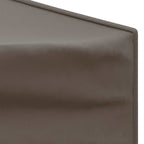 Proginė palapinė su šoninėmis sienomis, taupe, 3x6m