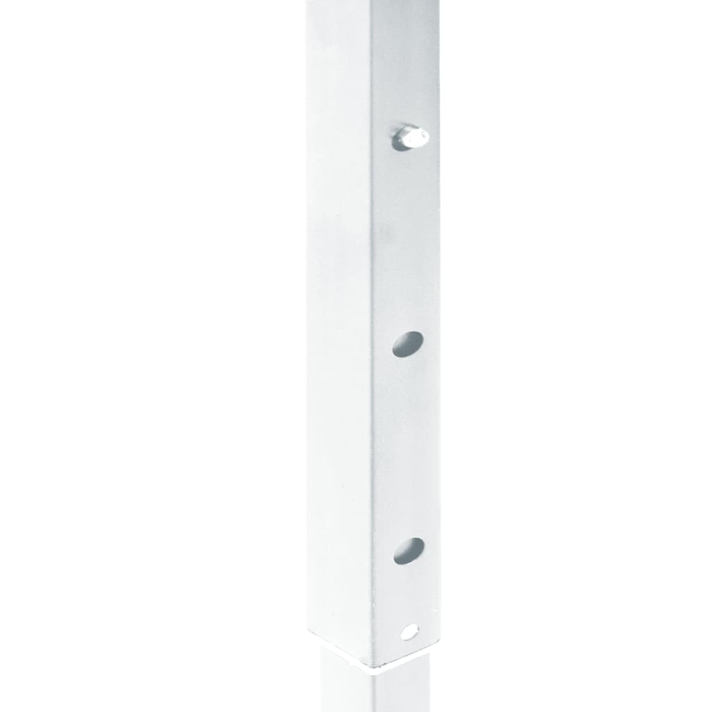 Proginė palapinė su 8 tinklinėmis sienomis, raudona, 3x9m, HDPE