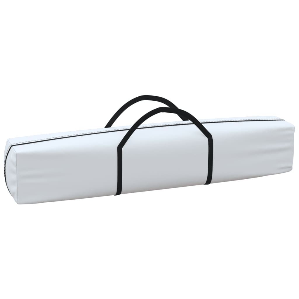Proginė palapinė su 8 tinklinėmis sienomis, raudona, 3x9m, HDPE