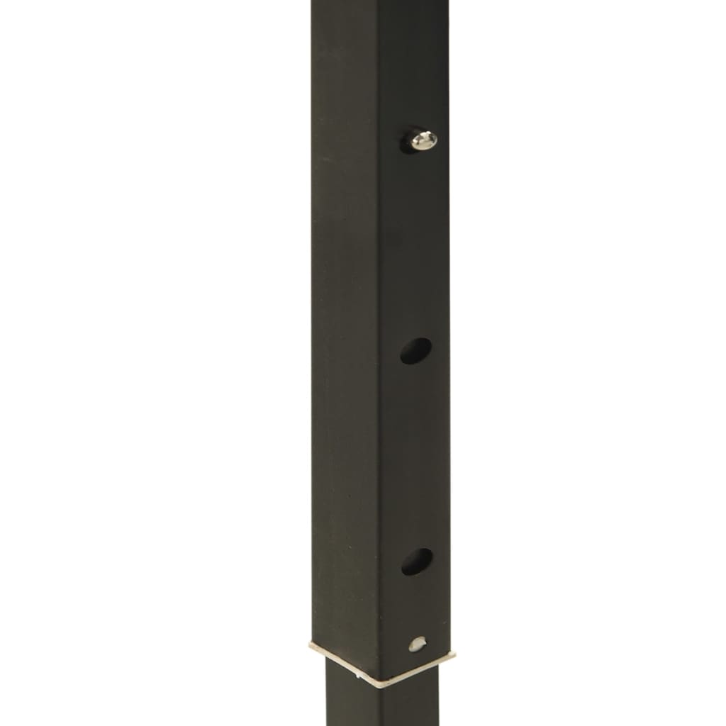 Proginė palapinė su 8 sienomis, antracito, 3x9m, HDPE